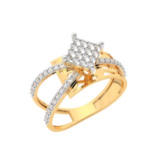 Amelia Round Diamond Ring